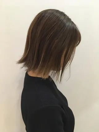 カラー Batta所属・坂上 岳のヘアスタイル
