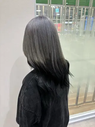 ロング カラー 坂下 来輝のヘアスタイル