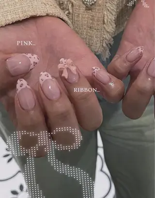 ネイル MINAMI໒꒱ Y2K、韓国ガーリーのネイルデザイン