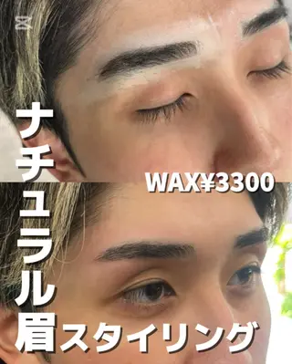 メンズ アイブロウ BARBER MIKI所属・BARBERMIKI メンズアイブロウの眉毛・アイブロウイメージ