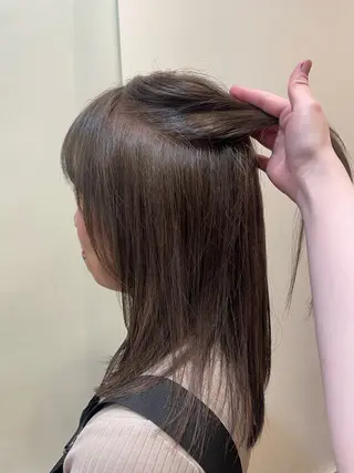 カラー 白髪ケア  BAUM まやのヘアスタイル