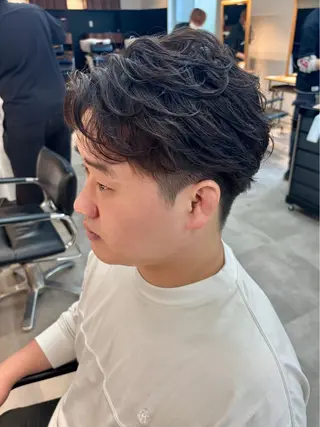 パーマ メンズ 男の理想を叶える🔥 メンズパーマ特化｜関のヘアスタイル