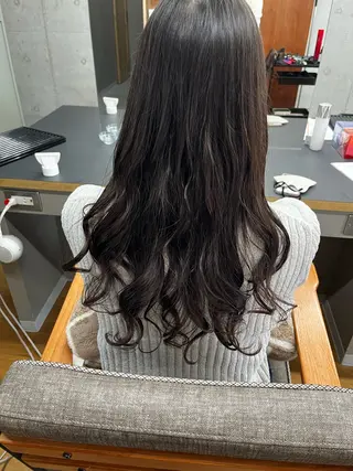ロング パーマ ROSSO Hair＆SPA  香椎宮前店所属・SHIINA 香椎宮前店のヘアスタイル