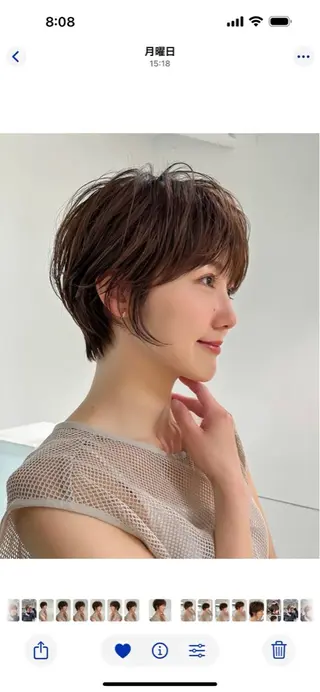 ショート カラー 遠藤大雅 ショート /ボブ/美髪矯正🌈のヘアスタイル