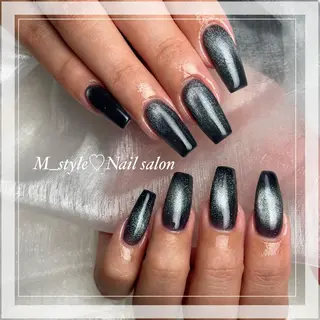 セミロング ネイル 下妻市ﾈｲﾙｻﾛﾝ M_styleのネイルデザイン