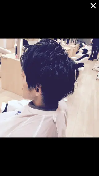 メンズ 髪質改善/美髪矯正 マネージャー福永のヘアスタイル