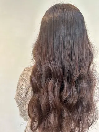 ロング 艶髪/韓国風🤍🖤 小林実央‎のヘアスタイル