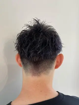 カラー パーマ ヘアアレンジ メンズ メンズパーマの巨匠 鈴木純のヘアスタイル