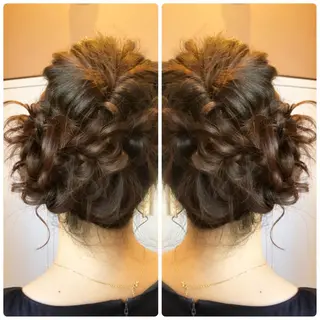 ミディアム ヘアアレンジ 小山内 龍一郎 店長のヘアスタイル