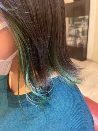 ミディアム 🍭透明感カラー 志賀拓海🍬🌈のヘアスタイル