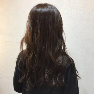ロング カラー VanCouncil 千種所属・大竹 穂香のヘアスタイル