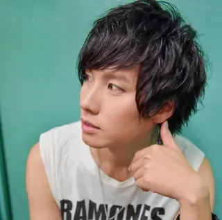 ショート メンズ アンリ【Henri】所属・原宿アンリ 山下卓也のヘアスタイル