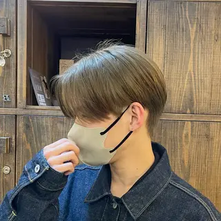 カラー メンズ 韓国ヘア🫧艶カラー 🫧髪質改善/オオヤのヘアスタイル