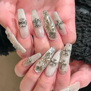 ロング zir nail 💞KASUMIのネイルデザイン
