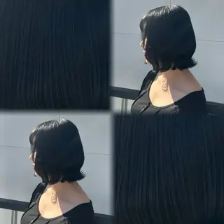 ショート カラー rin/艶髪特化/ 暗髪/透明感のヘアスタイル