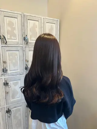 ロング カラー 梨菜/ハイトーン /ブリーチカラーのヘアスタイル