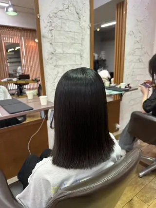 ミディアム peqss/ keitaのヘアスタイル