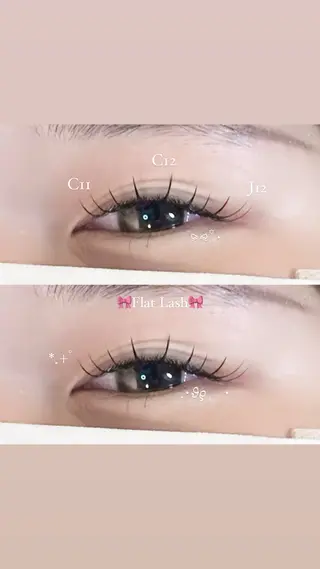 マツエク・マツパ 束感マツエク/まつパ /エクステ/cocoのマツエク・マツパデザイン