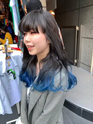 セミロング カラー ピンクベージュ/新潟 万代/高橋桃葉🍑のヘアスタイル