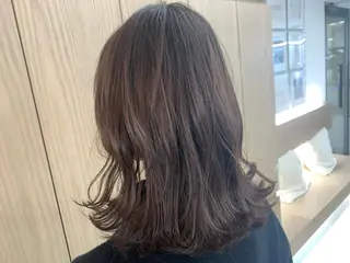 ミディアム カラー Silk-lei【銀座店】所属・銀座/美髪縮毛矯正 /髪質改善/山本翔華のヘアスタイル