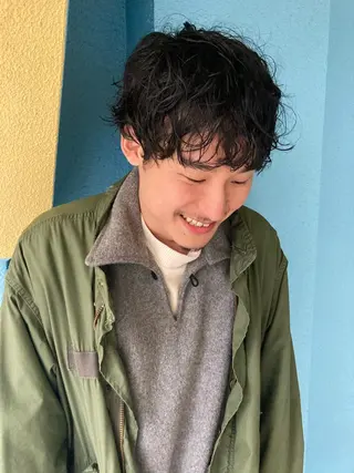 メンズ 金田 夏野のヘアスタイル
