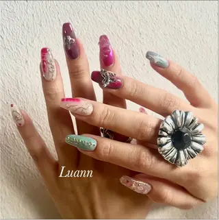 ネイル Luann nail所属・Luann nail Sakiのネイルデザイン