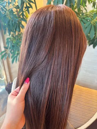 カラー 加藤 礼奈のヘアスタイル