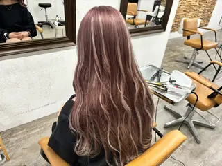 ロング ️🩵透明感カラー Yūka🩵のヘアスタイル