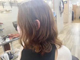 ミディアム 平田 たかしのヘアスタイル