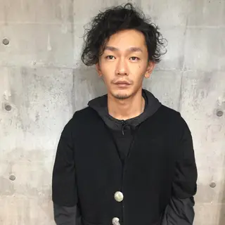 ミディアム メンズ ブリーチ難民の救世主 サロンINK.渋谷のヘアスタイル