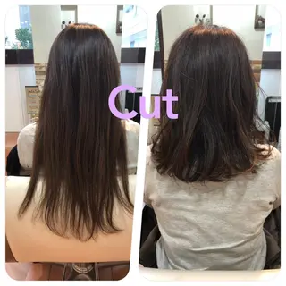 セミロング 💙あかみね 💙(mine)のヘアスタイル