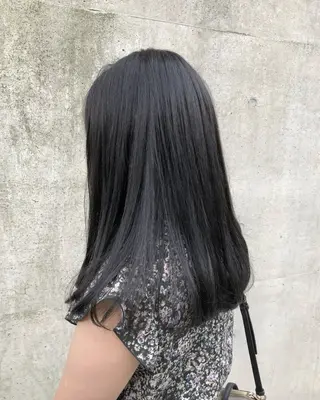 セミロング カラー BOTTOMS所属・🌸透明感艶 カラー🌸Yuukiのヘアスタイル