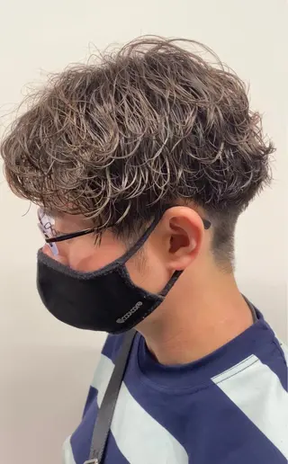 ショート パーマ メンズ Ciel by natural所属・斎藤 仁のヘアスタイル