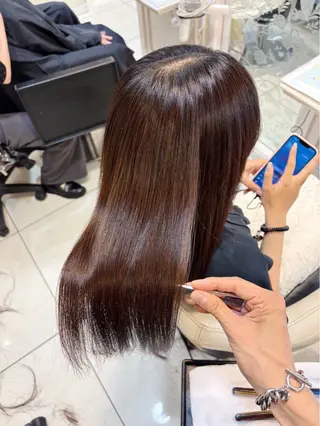 ロング パーマ 髪質改善🥂✨ Mioのヘアスタイル