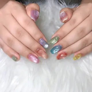 ネイル 中国整体院中の ネイルサロン💅のネイルデザイン
