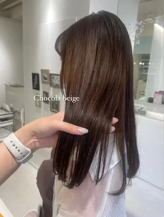 ロング カラー Parve Mix /頓宮 稚愛🤍のヘアスタイル