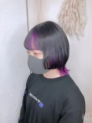 ミディアム カラー デザインカラー🎨 下北沢 / 磯部のヘアスタイル