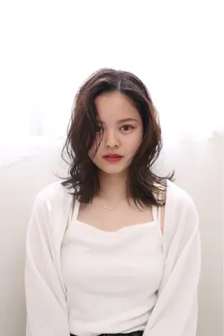 ミディアム 天王寺美容室/カット モデル募集/miiaのヘアスタイル