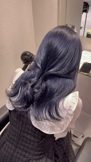 カラー 寒色デザイン職人 Rimu🤍のヘアスタイル