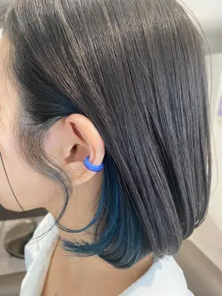 ミディアム カラー MignonS 仙幸 大輔のヘアスタイル