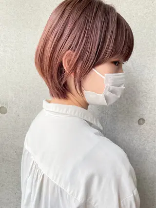 ショート Reno所属・宮田 凪沙のヘアスタイル