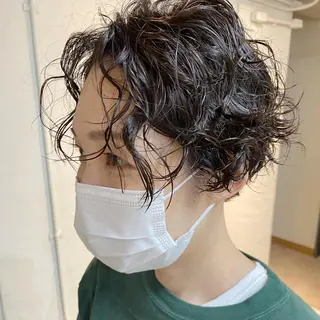 ショート パーマ 下北沢 soiのヘアスタイル