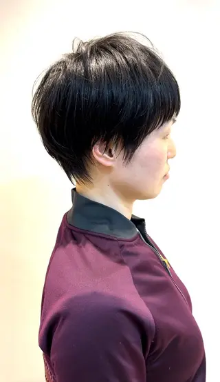 ショート HARUKI  MINATO Japan広島紙屋町店所属・hmj紙屋町店 脊戸智志のヘアスタイル