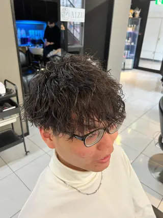 パーマ メンズ パーマ特化美容師 茂木広幸のヘアスタイル
