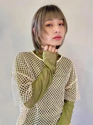 ミディアム ボブ指名No.1🌞 オガタのヘアスタイル