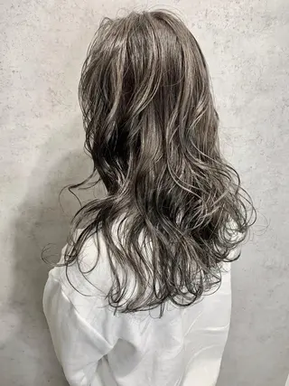 ロング カラー 神野 雅樹のヘアスタイル