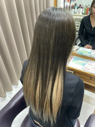 カラー GRANDEUR焼津 村越 捺稀のヘアスタイル