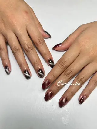 ネイル ongles chic24時間営業のネイルデザイン