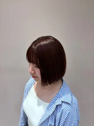 カラー トバ ショウゴのヘアスタイル
