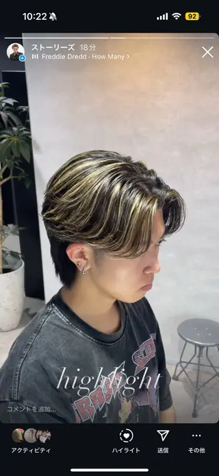 カラー メンズ 💎メンズ特化💎 tomokiのヘアスタイル